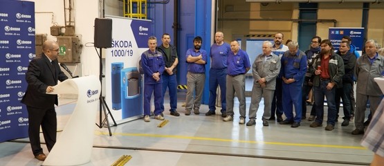 Expedice prvního kontejneru ŠKODA 1000/19