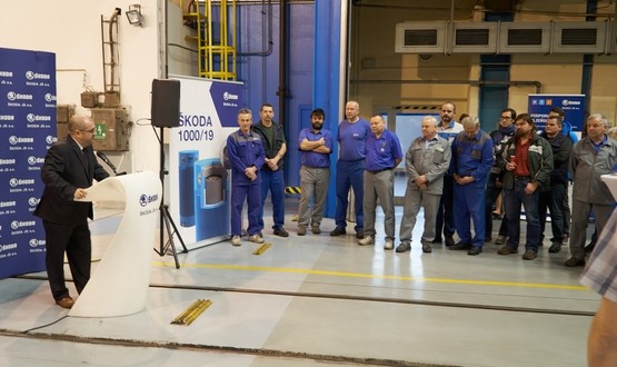 Expedice prvního kontejneru ŠKODA 1000/19